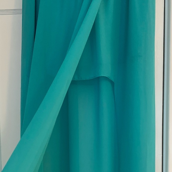 Teal Maxi Skirt - Picture 6 of 8
